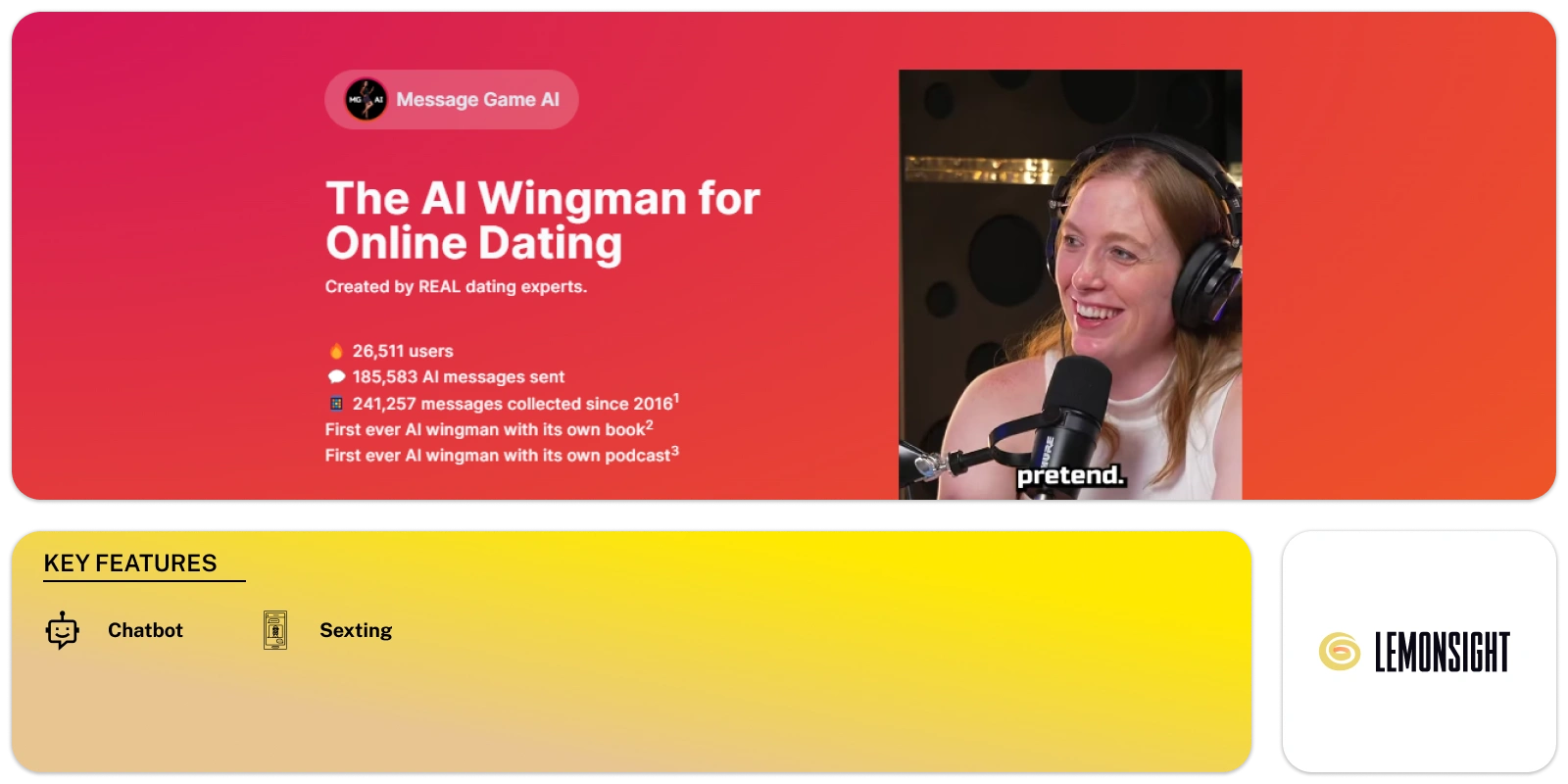 Message Game AI (MGAI) Feature image