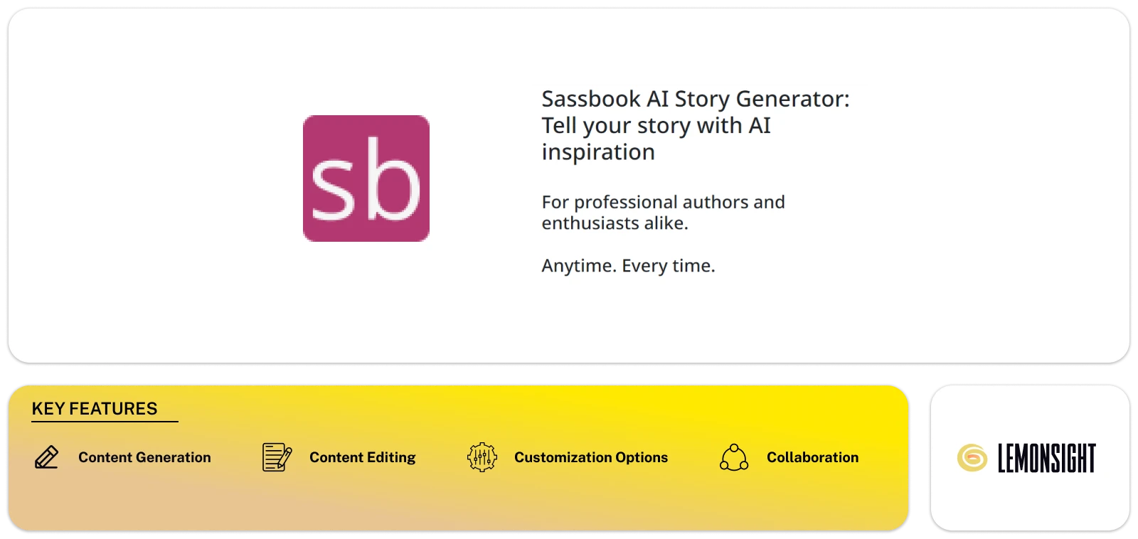 Sassbook AI Feature Image