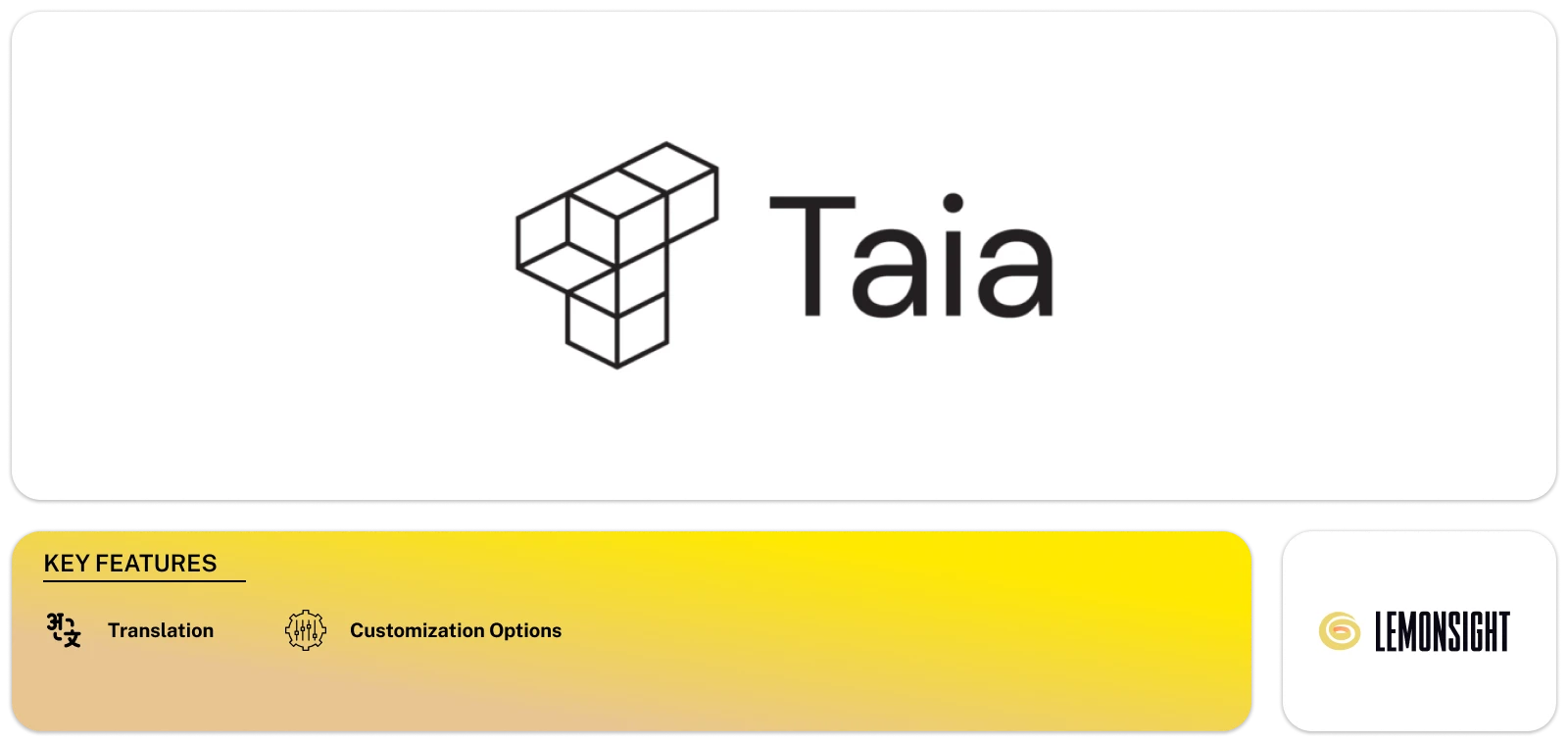 Taia Feature Image