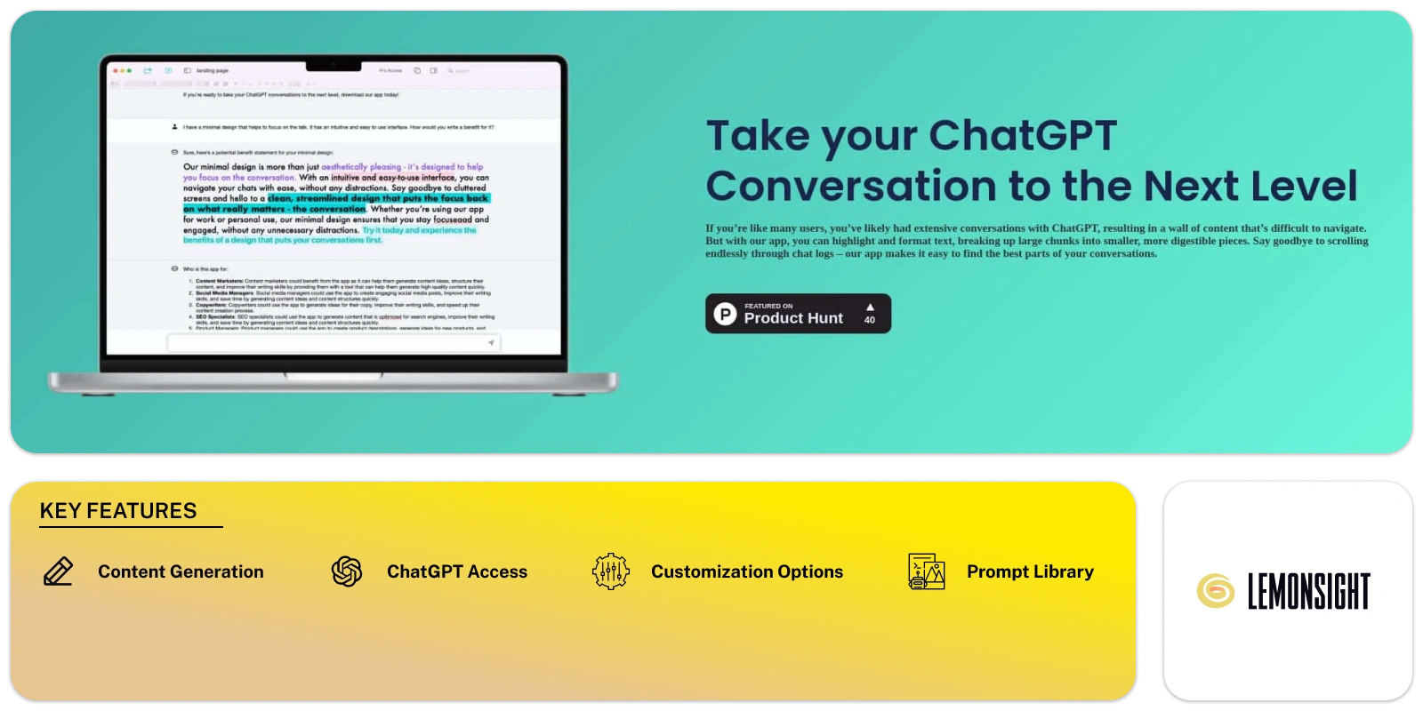 Thunder AI Chat Feature Image