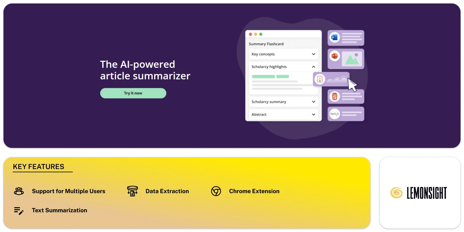Scholarcy Feature Image