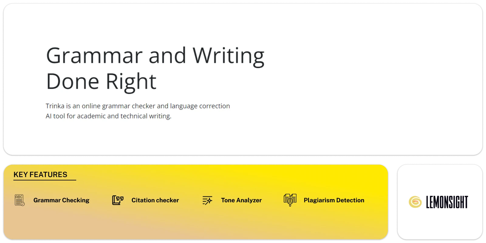 Trinka Feature Image