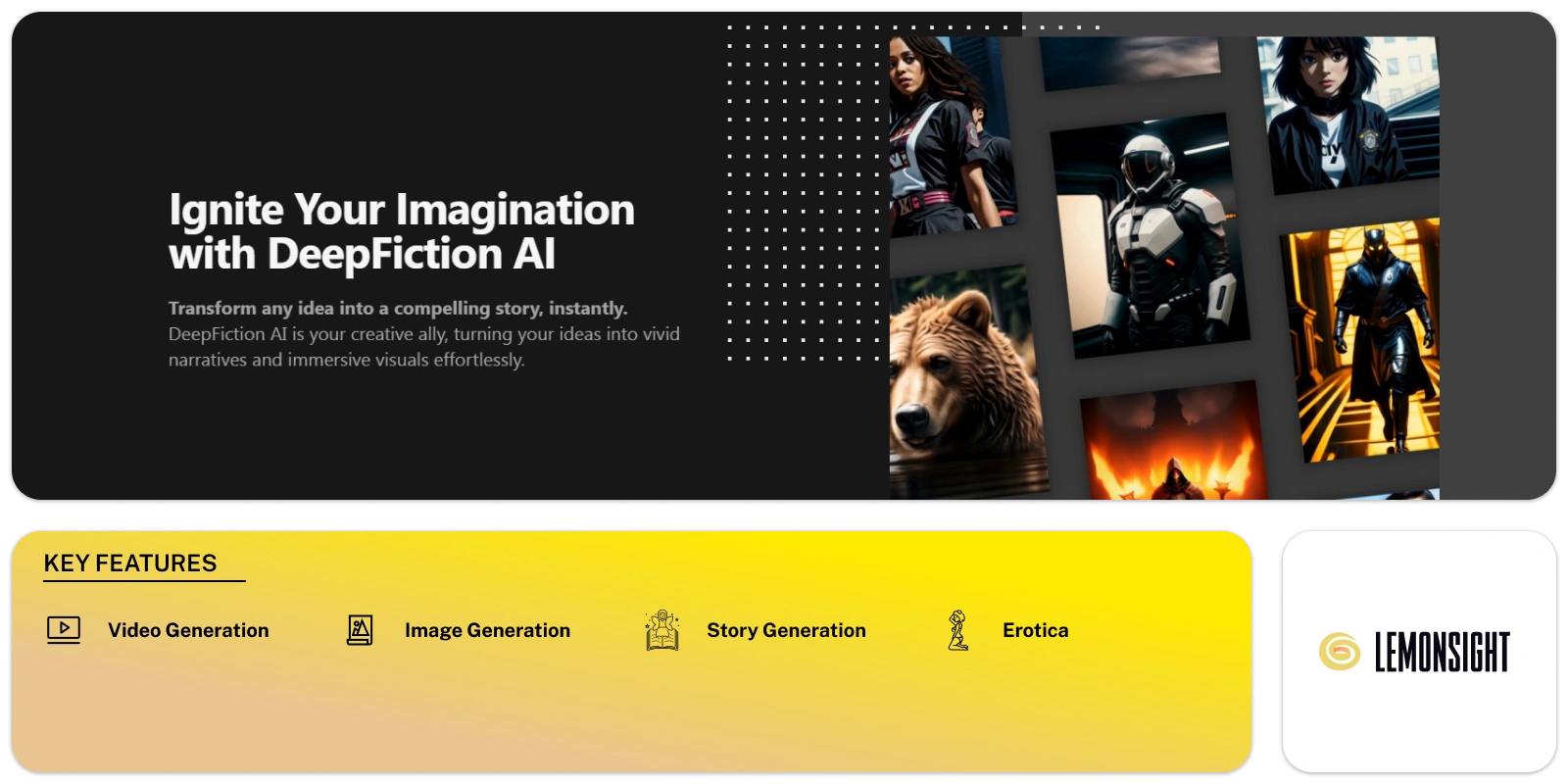 DeepFiction AI Feature Image