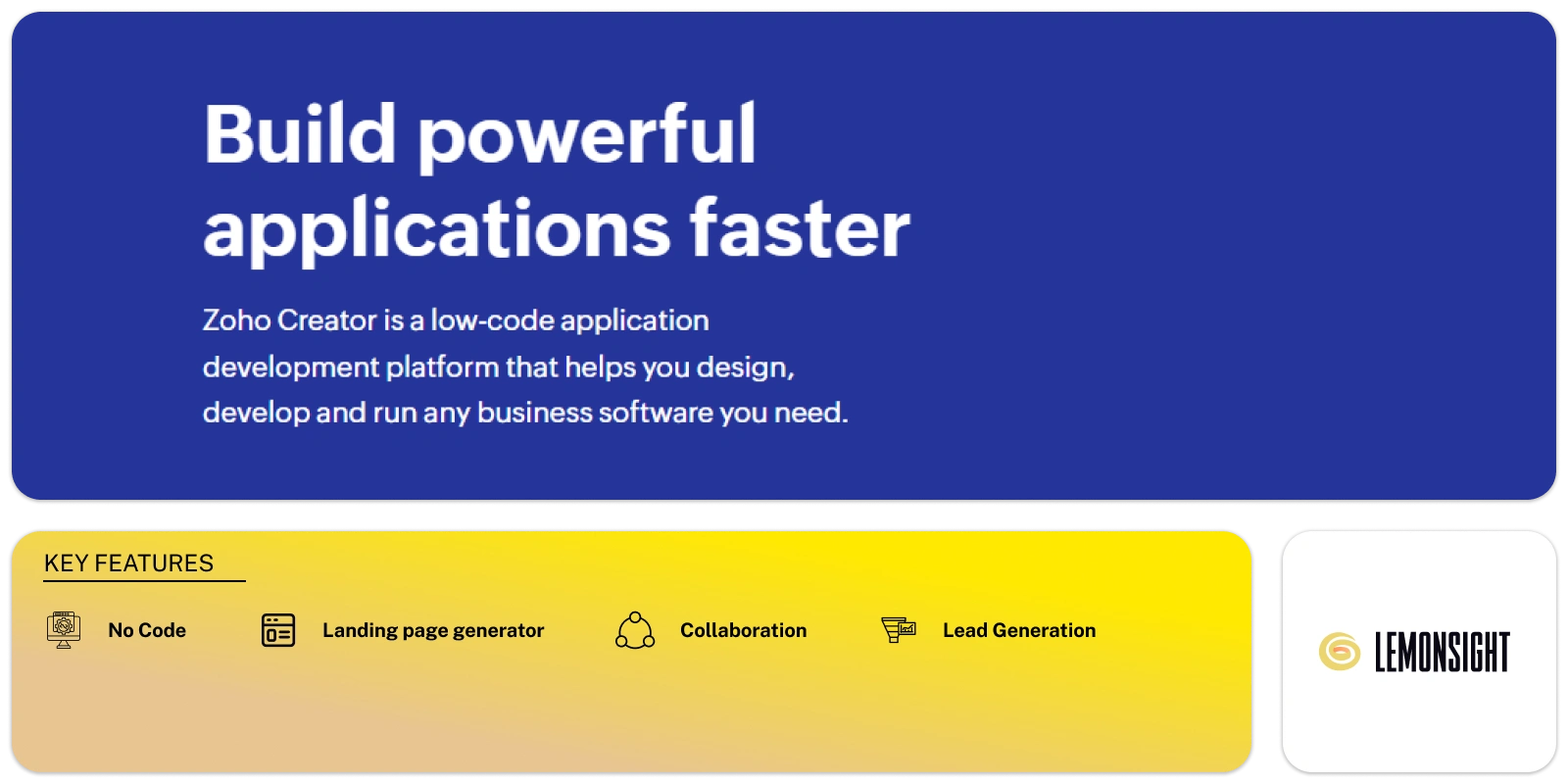 Zoho Creator Feature Image