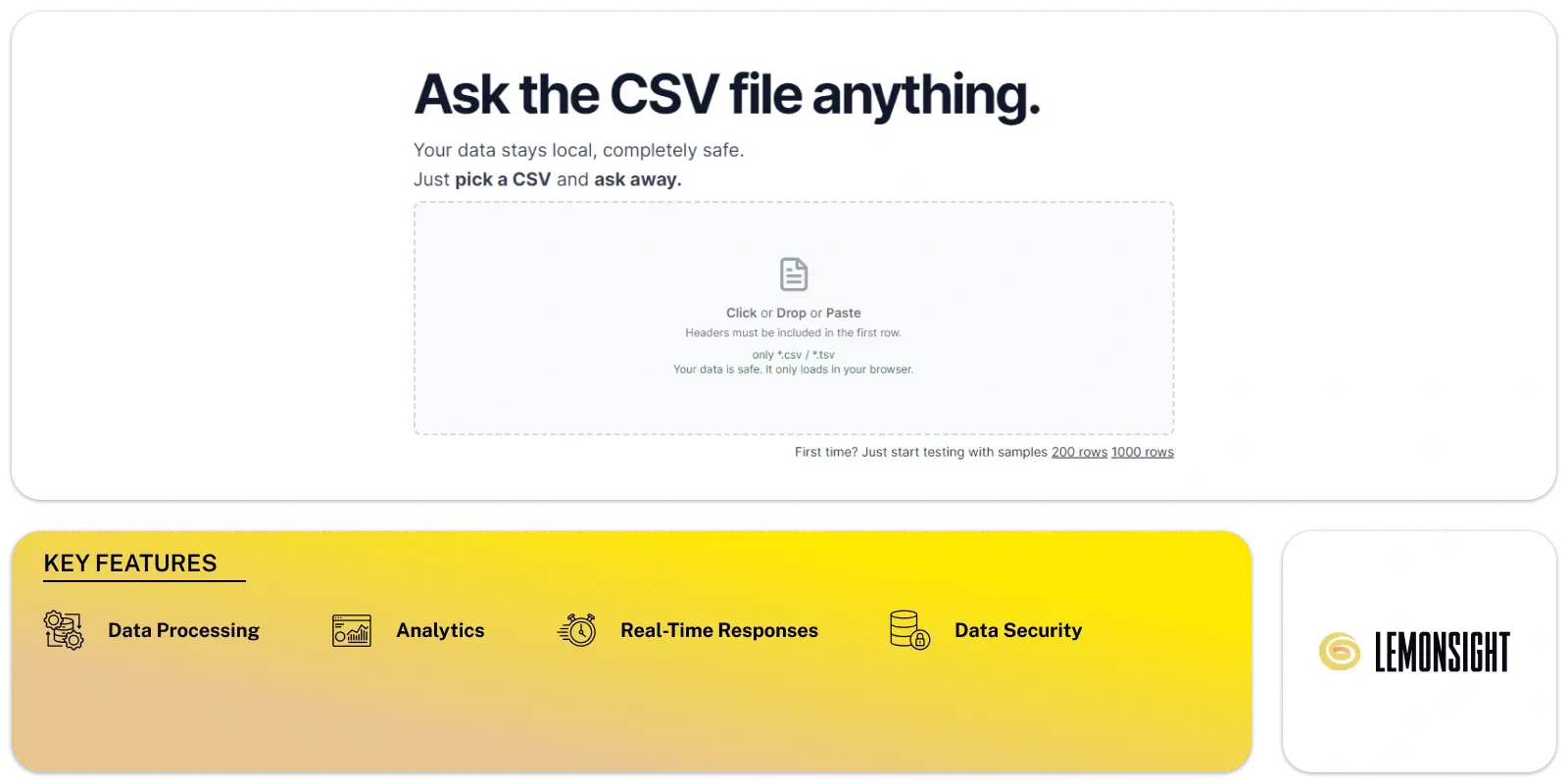AskCSV Feature Image