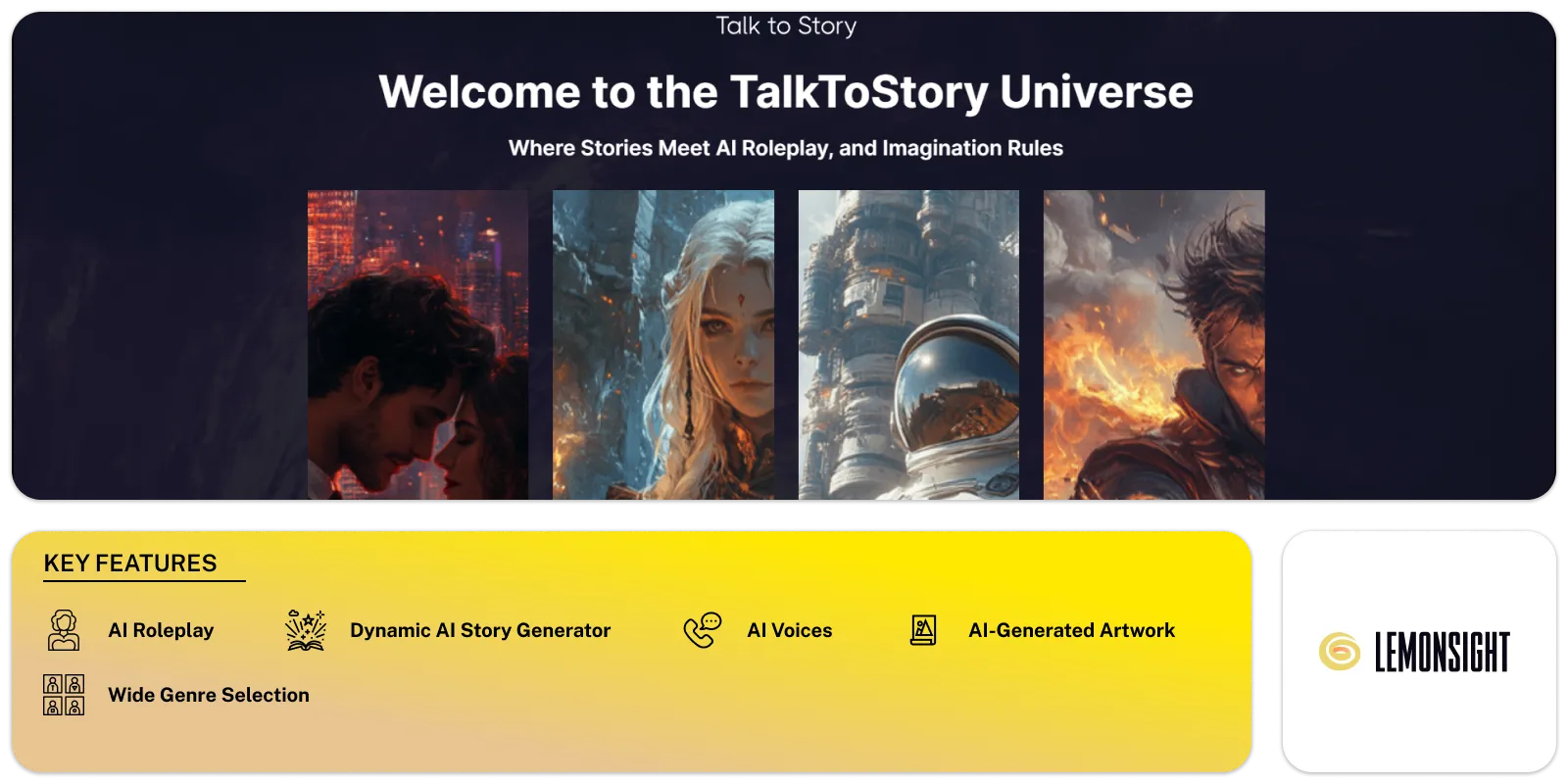 TalkToStory Feature Image